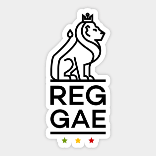 Reggae Lion Sticker